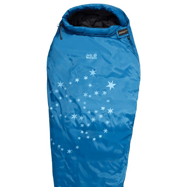 Druif oven karbonade GROW UP STAR - electric blue LEFT - Kinderschlafsack – JACK WOLFSKIN