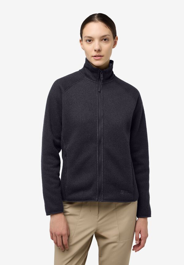 Jack Wolfskin Fleecejacke Damen Sale KAMMWEG PILE FZ W Seal S