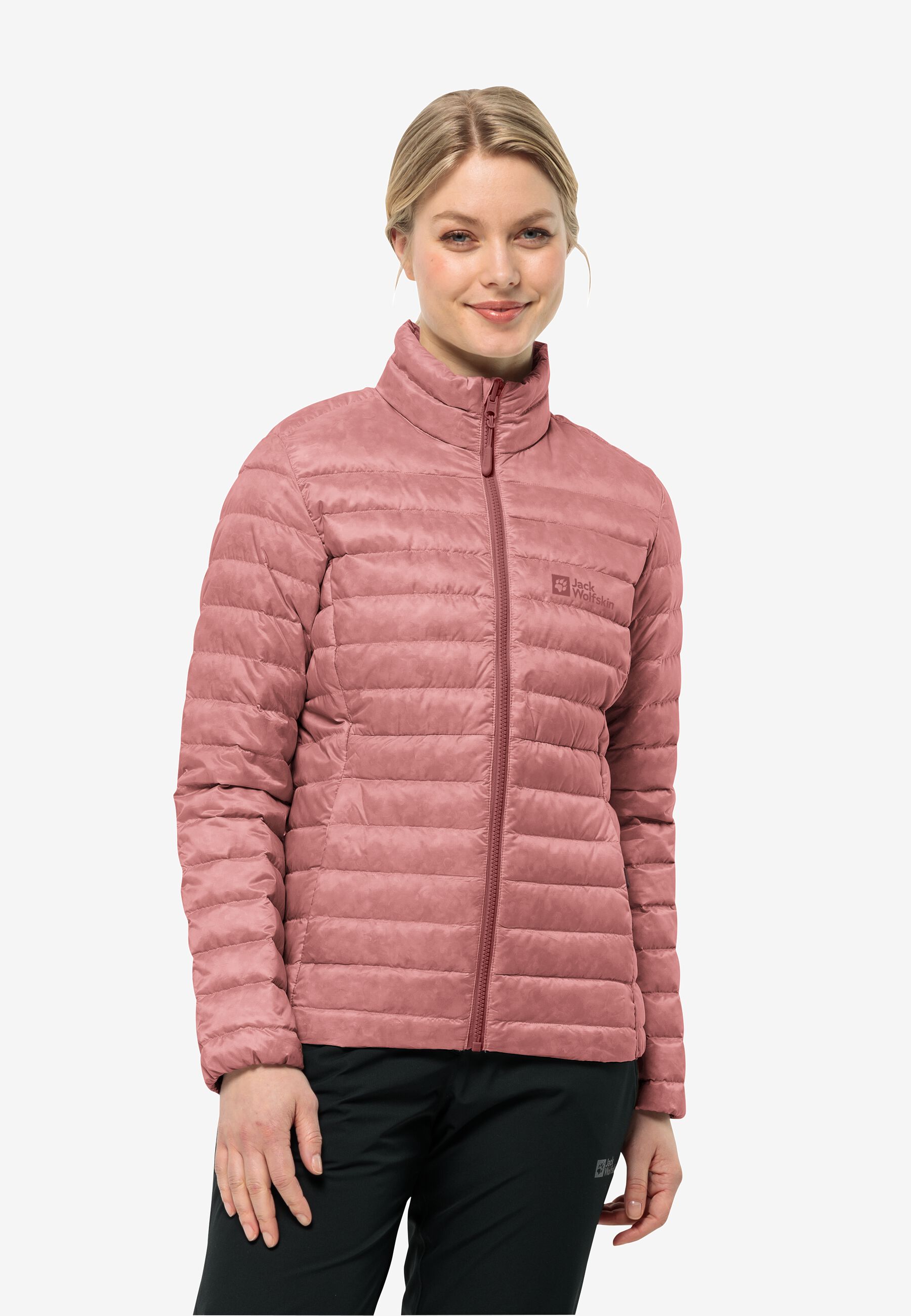 PILVI DOWN JKT W RDS mineral red XXL Daunenjacke Damen
