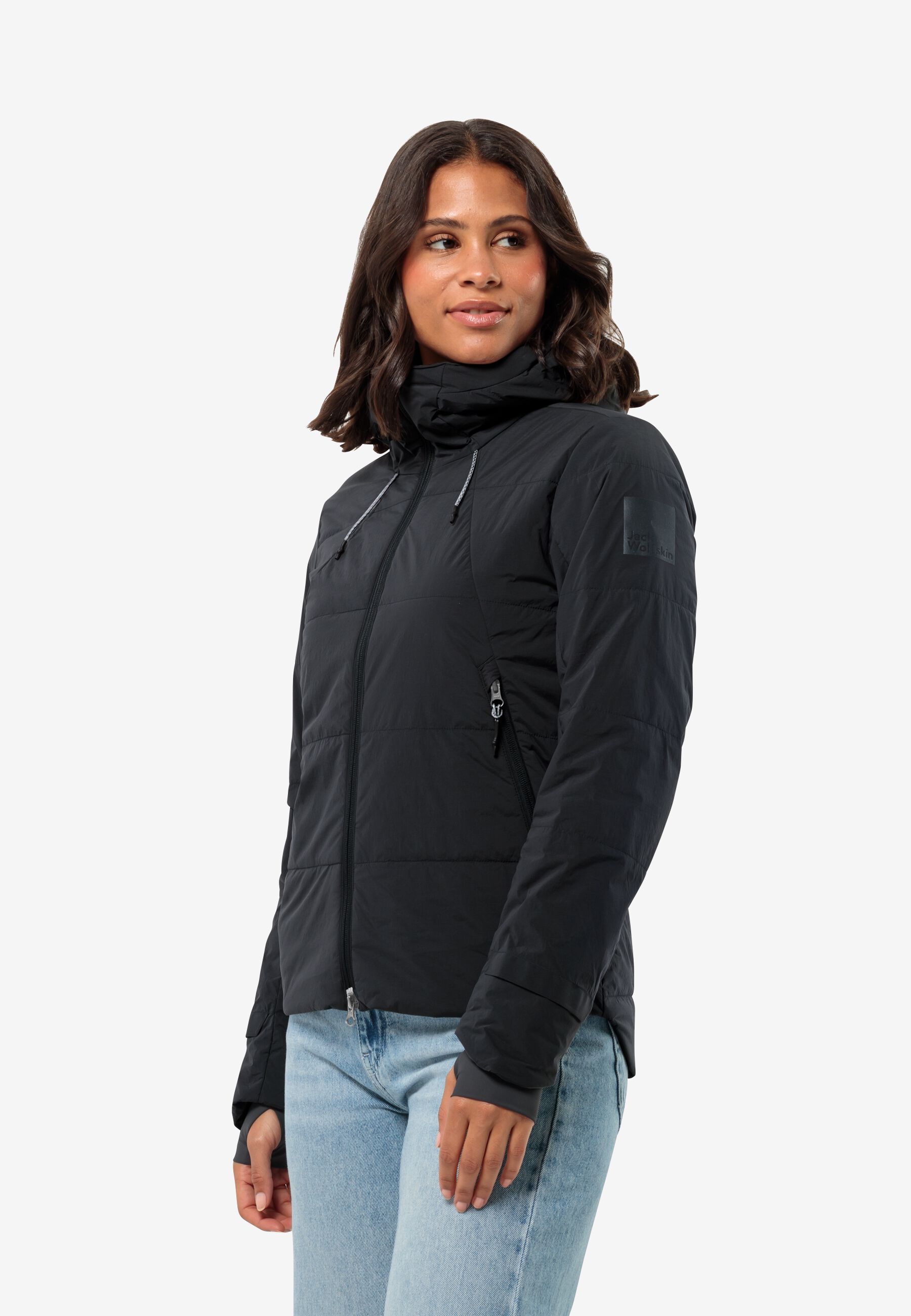 Wattierte Jacke Bike Winterjacke Damen BIKE COMMUTE INS JKT