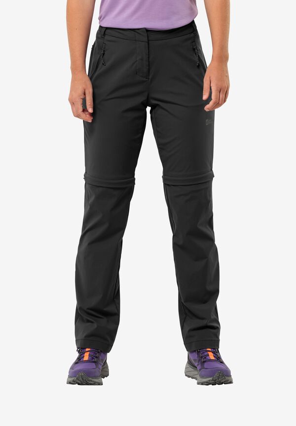 Zip Off North Face Wanderhosen Damen GLASTAL ZIP OFF PANTS W Black