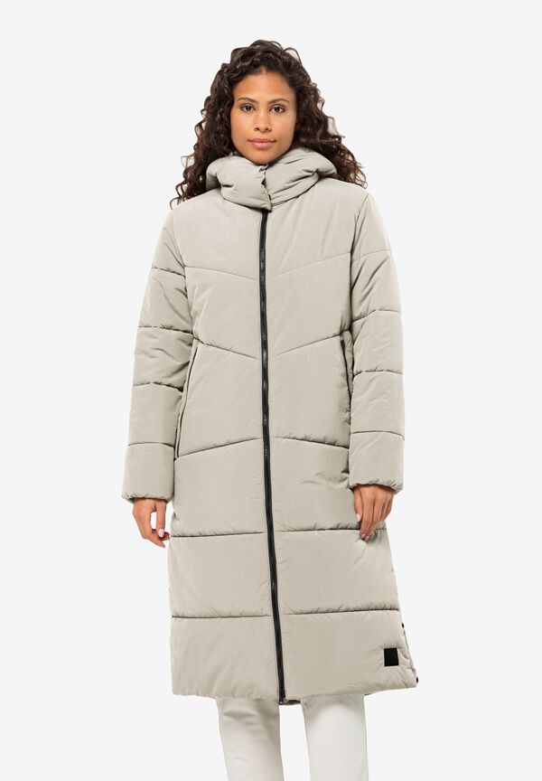 Parkas Xxl Daunenmantel Damen KAROLINGER LONG COAT W Seal XXL