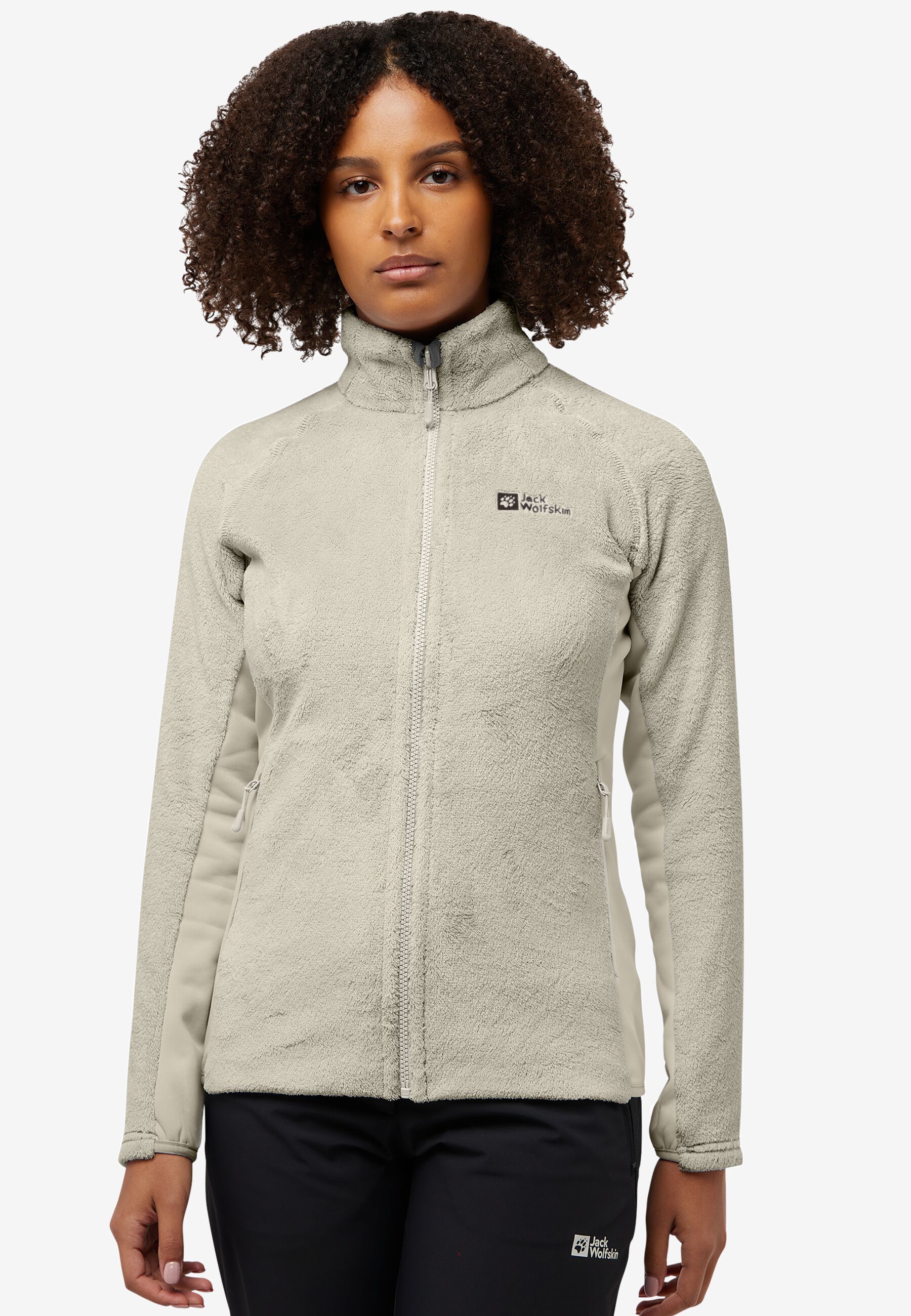 Fleecejacke Jack Wolfskin Fleece Jacken Damen Moonrise Fleecejacke