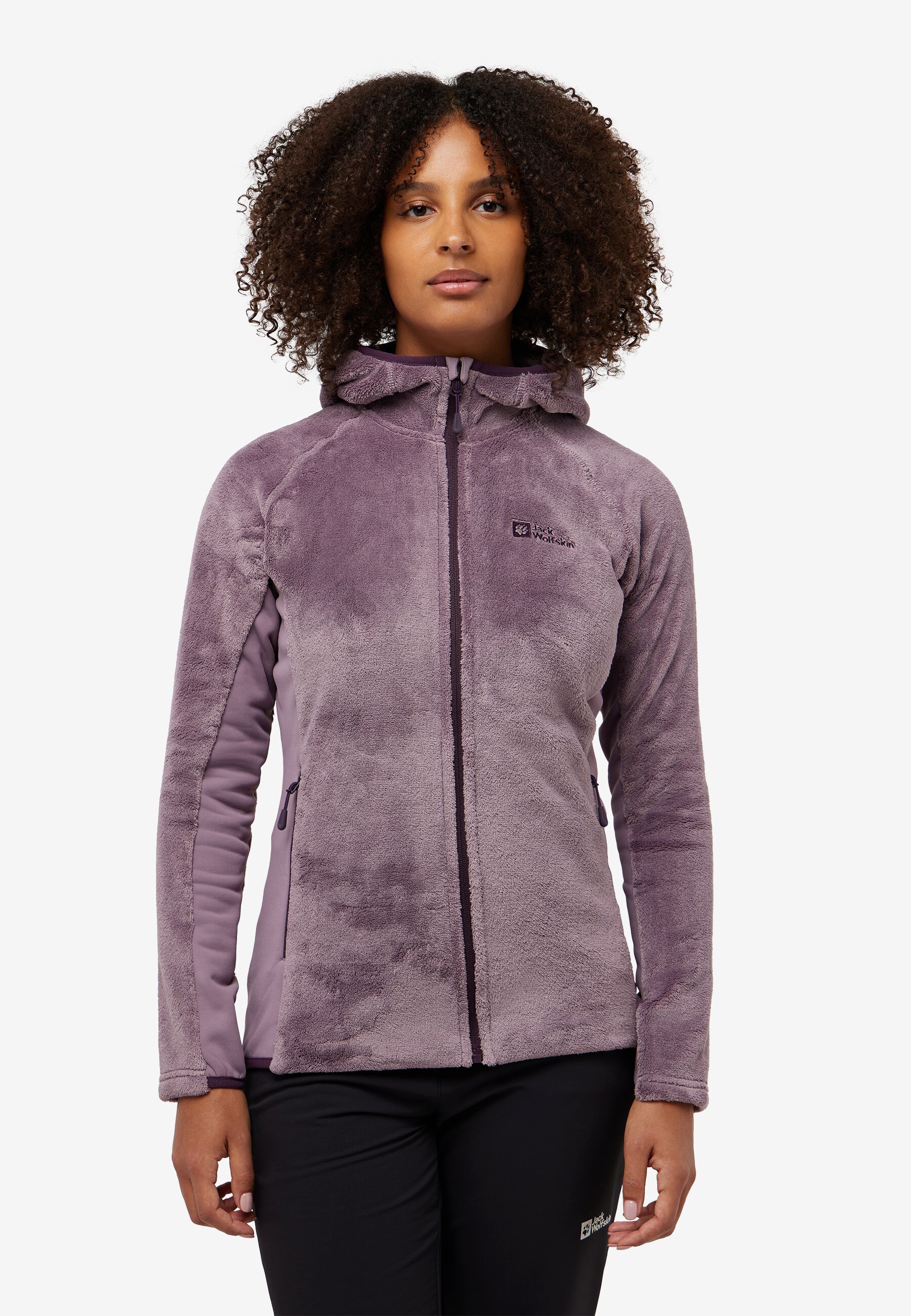 Fleecejacke Damen Jack Wolfskin Fleecemantel Damen Fleece