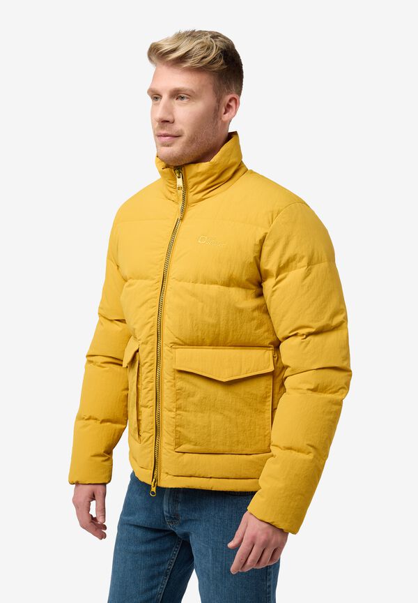 NORDLICHT JKT M RDS mustard L Daunenjacke Herren Daunenjacke