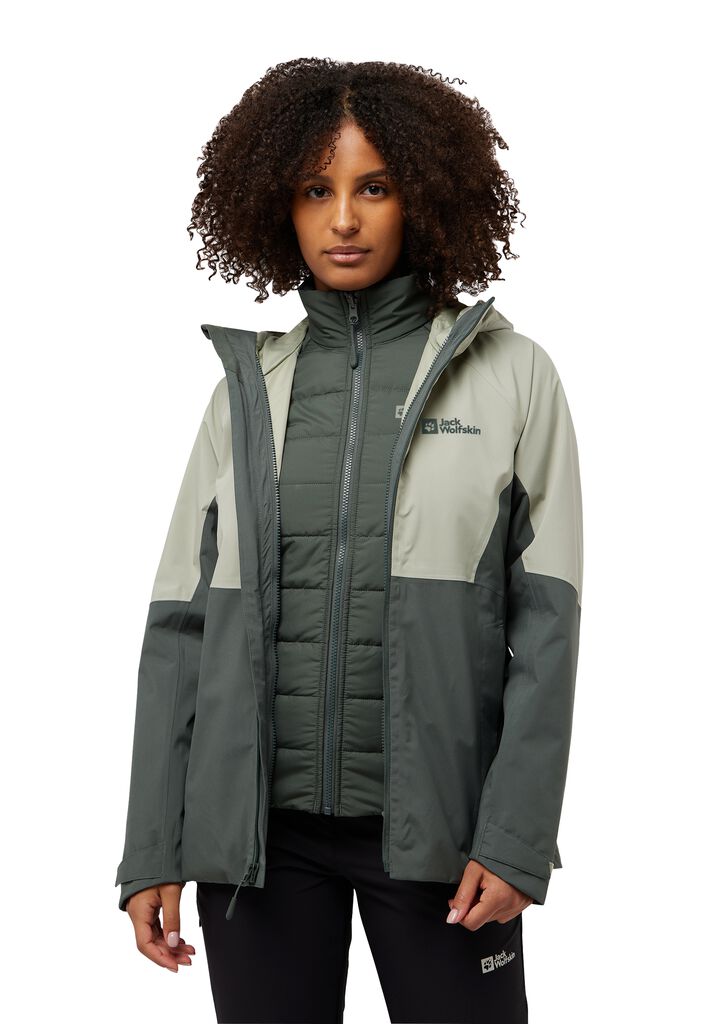 Jack Wolfskin In Jacke Damen Schöffel 3in1 Jacke Jack Wolfskin