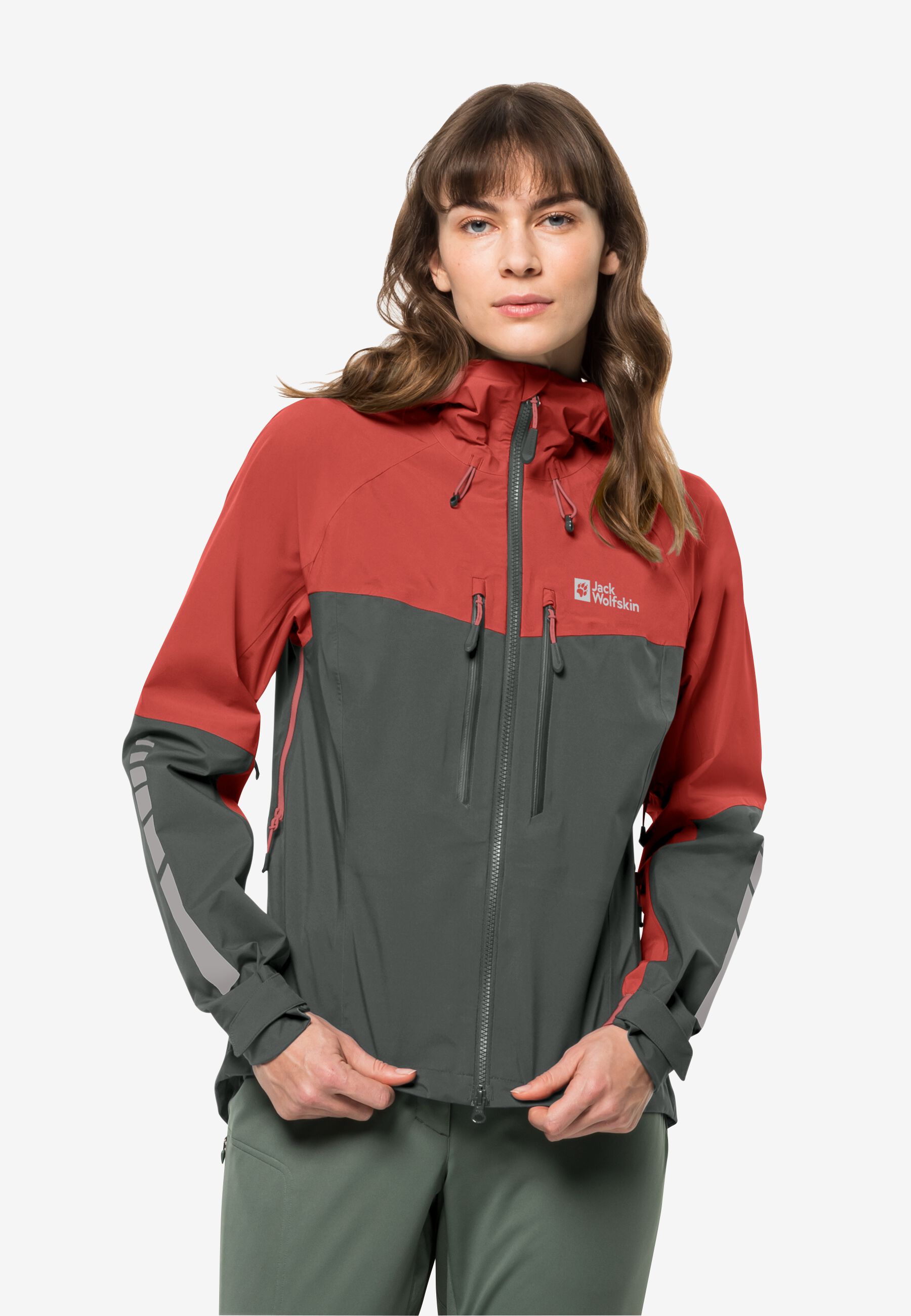 Morobbia Regenjacke Herren L Jack Wolfskin Fahrradjacke »MOROBBIA