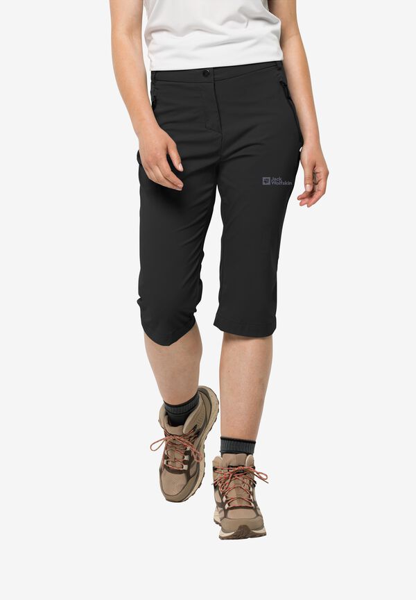 ACTIVATE LIGHT 3|4 PANTS black 34 Softshellhose Damen