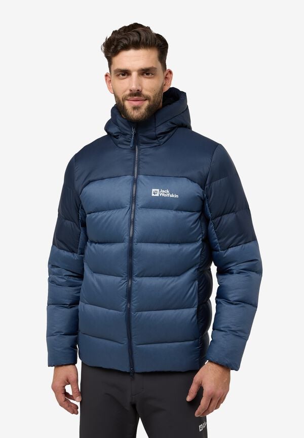 NEBELHORN DOWN HOODY M RDS nature blue S Daunenjacke Herren