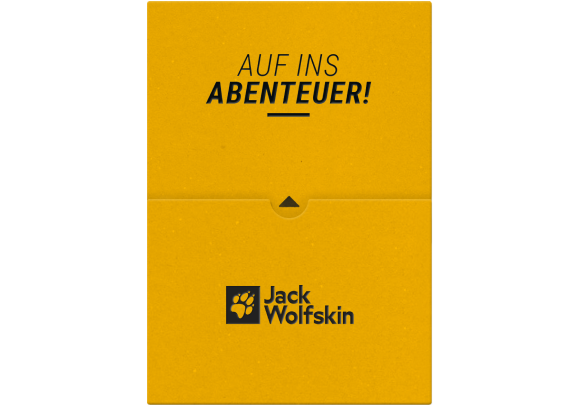 Geschenkkarte mit Abenteuer-Umschlag