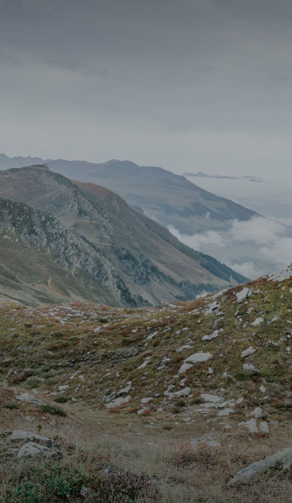 Eindrucksvolle Berglandschaft